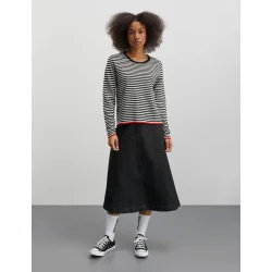 Mads Nrgaard - Dark Denim Stellar Skirt - Black