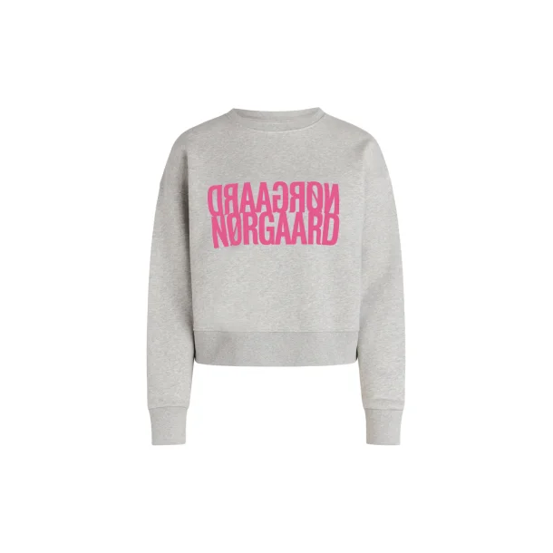 Mads Nrgaard - Organic Sweat Tilvina - Light Grey Melange