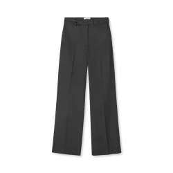 Mads Nrgaard - Bukser Fulva Nicky Pants - Dark Grey Melange
