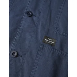 Mads Nrgaard - Fine Twill Core Jacket - Midtnight Navy