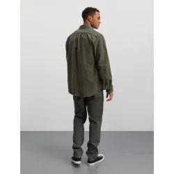 Mads Nrgaard - Overshirt Classic Cord Malte Shirt - Duck Green