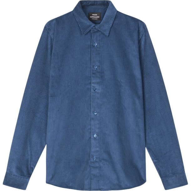  Mads Nrgaard - Overshirt Classic Cord Malte Shirt - Midnight Navy