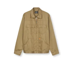 Mads Nrgaard - Jakke Kansas Twill - Khaki