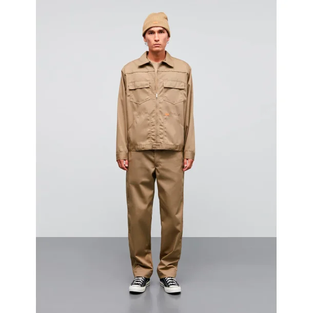 Mads Nrgaard - Jakke Kansas Twill - Khaki