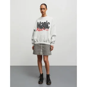 Mads Nrgaard - Orginal Sweat Atli - Snow White Melange