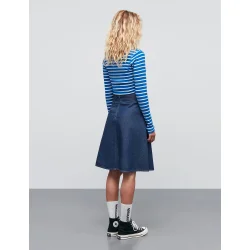 Mads Nrgaard - Nederdel Stelly - Dark Blue Denim