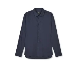 Mads Nrgaard - Skjorte Cotton Flannel Sune Shirt - Parisian Night