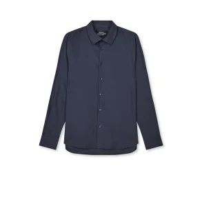 Mads Nrgaard - Skjorte Cotton Flannel Sune Shirt - Parisian Night