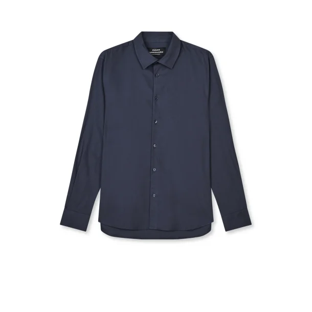 Mads Nrgaard - Skjorte Cotton Flannel Sune Shirt - Parisian Night