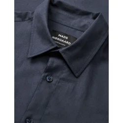 Mads Nrgaard - Skjorte Cotton Flannel Sune Shirt - Parisian Night