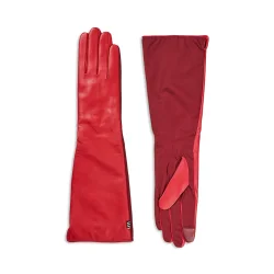 Mads Nrgaard - Hansker - Tian Ace Long Leather - High Risk Red