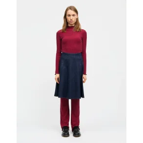 Mads Nrgaard - Nederdel - Cosy Denim Stelly Skirt - Dark Indigo
