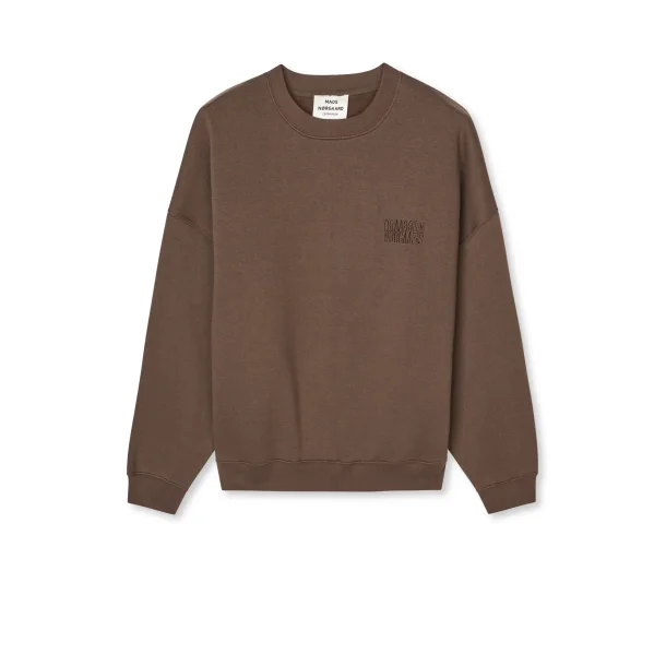 Mads Nrgaard - Bluse - Standard Atli Sweatshirt - Demitasse