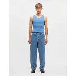 Mads N�rgaard - Rib Cotton Bruce Tanktop - Bright Cobalt