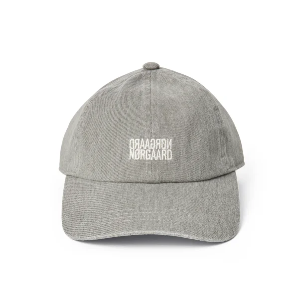 Mads N�rgaard - Cap Washed Cotton Twill Mirror Coa - Grey Melange