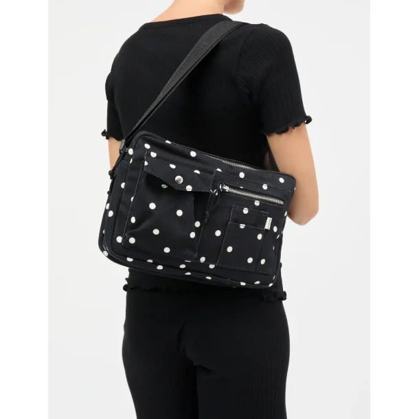 Mads N�rgaard - Boutique Washed Cappa Art Bag - Dot Black