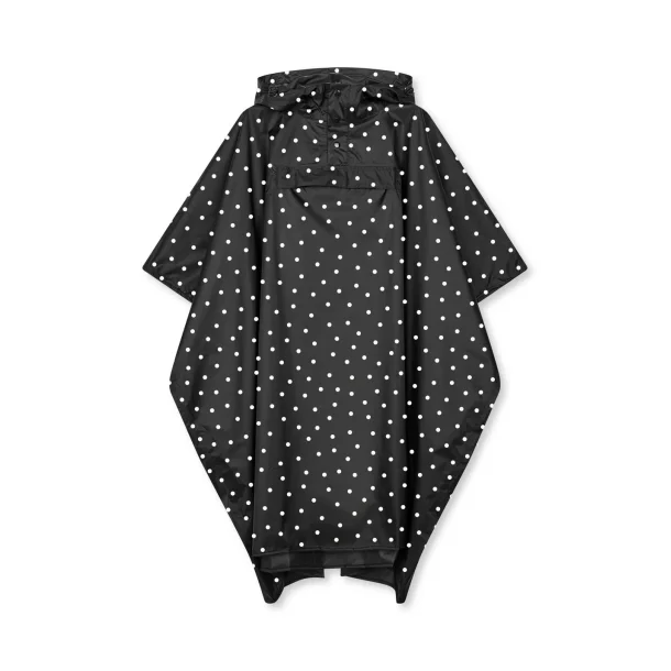 Mads N�rgaard - Raino Scape Dot Cape - Sort/ Hvid
