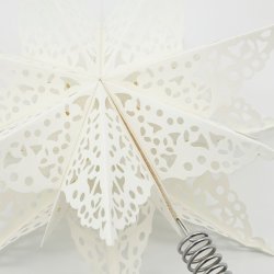 House Doctor - Juletrsstjerne, Clip - Hvid