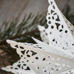 House Doctor - Juletrsstjerne, Clip - Hvid