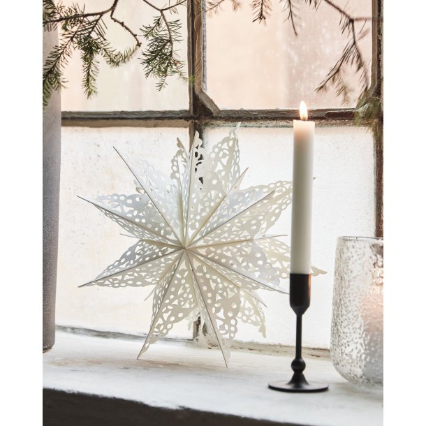 House Doctor - Stjerne Clip dia: 30 -  Hvid