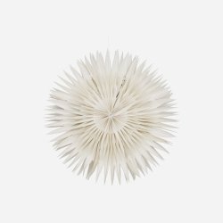 House Doctor - Papirsophng Stjerne Layer  40 cm - Hvid