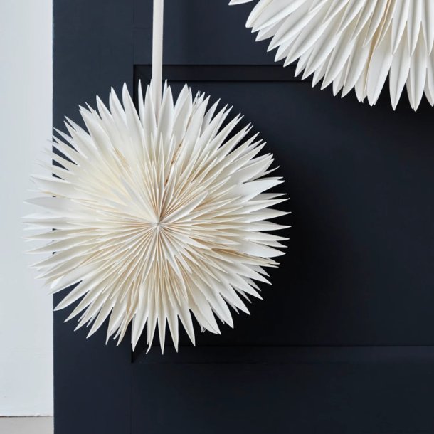 House Doctor - Papirsophng Stjerne Layer  40 cm - Hvid