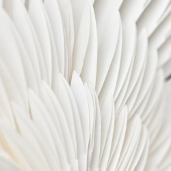 House Doctor - Papirsophng Stjerne Layer  40 cm - Hvid