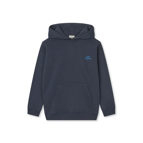 Mads N�rgaard - Hoodie Standard Logo Sweat - Sky Captain