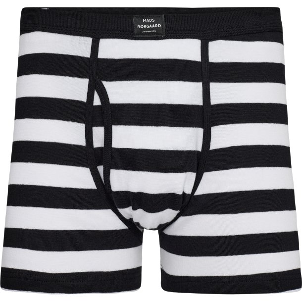 Mads Nrgaard/JBS - Underbukser - Tights w/ fly, Black/White