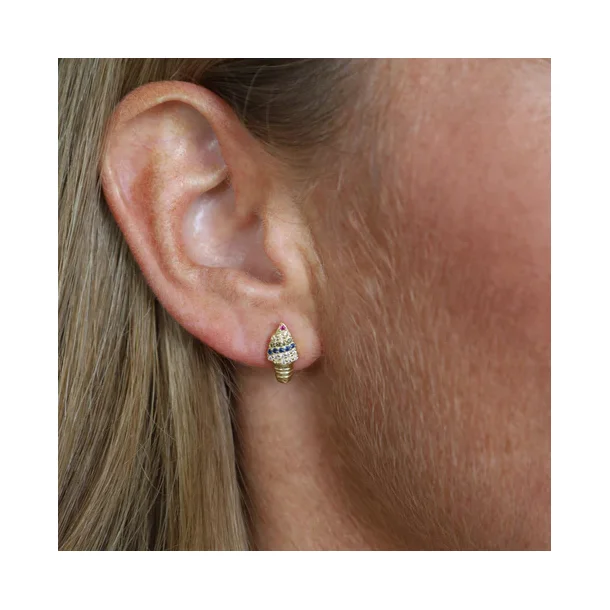 By Str - Is rering - 925S Forgyldt