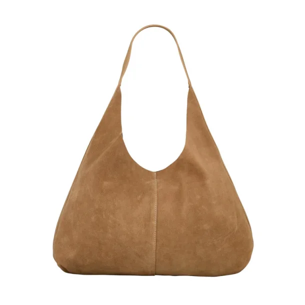 Beck S�ndergaard - Suede Siena Bag - Almond Brown