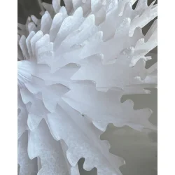 House Doctor - Papirsophng Snefnug Paper Fan - White