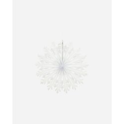 House Doctor - Papirsophng Stjerne  HDFold 45cm - Hvid