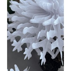 House Doctor - Papirsophng Stjerne  HDFold 45cm - Hvid