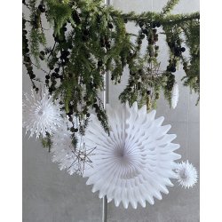 House Doctor - Papirsophng Stjerne  HDFold 68cm - Hvid