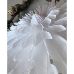 House Doctor - Papirsophng Stjerne  HDFold 68cm - Hvid