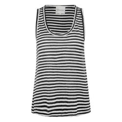 My Essential Wardrobe - Lisa Striped Top - Black/White