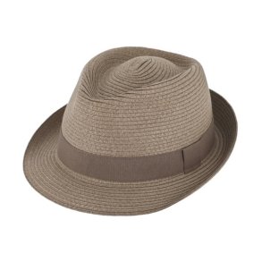 Fiebig - Trilby Papirhat - Stone Grey