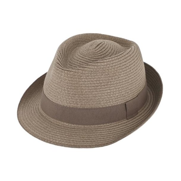 Fiebig - Trilby Papirhat - Stone Grey