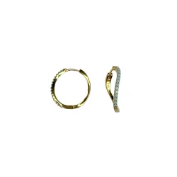 Pico Copenhagen - Amelia Petit Hoops - Light Blue