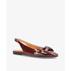 Phenumb Copenhagen - Slingback Expect P Lak L�der - Bordeaux