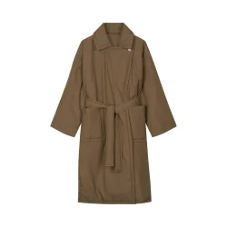 Mads Nrgard - Frakke Recycle Star Coat - Demitasse