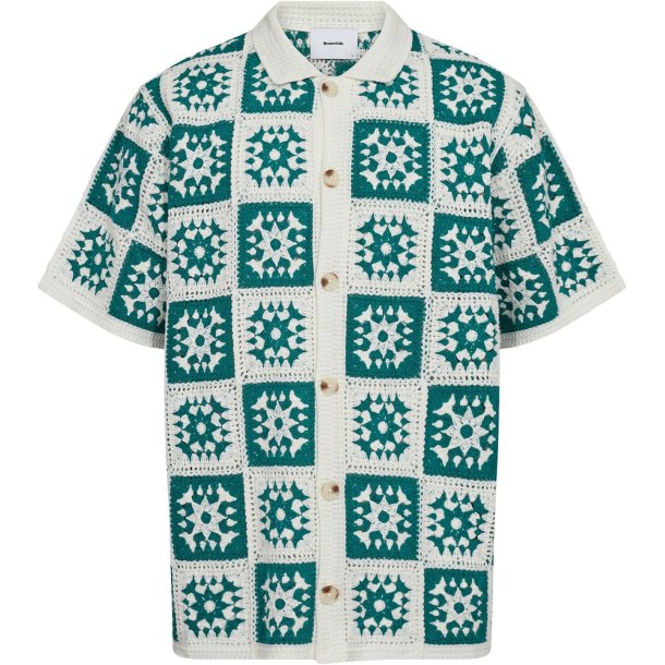Rester�ds - Leon Chrocet Shirt - White Green
