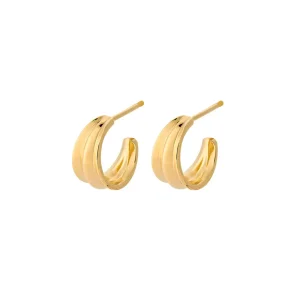 Pernille Corydon - reringe Mini  Ocean Shine - Forgyldt