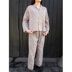 Craft Sisters - Pyjamas Blockprint - Warm Grey
