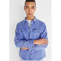 Lee - Workwear Overshirt - Surf Blue