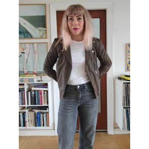 Depeche - Skindjakke 50184 - Dusty Taupe