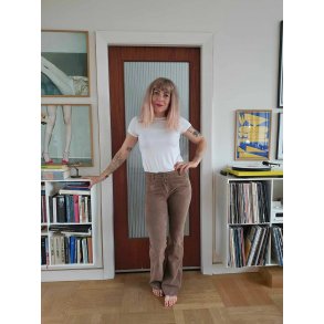 Depeche - Skind Bukser 50510 - Mud