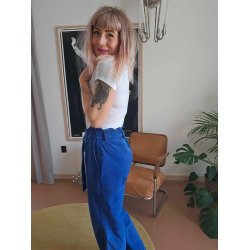 Depeche - Bukser - Ruskind 50884 French Blue