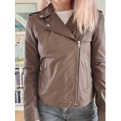 Depeche - Skindjakke 50184 - Dusty Taupe